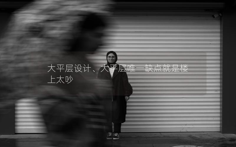 大平層設(shè)計、大平層唯一缺點(diǎn)就是樓上太吵